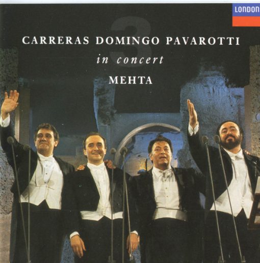 José Carreras, Placido Domingo, Luciano Pavarotti, Zubin Mehta - In Concert (CD, Album, Dis) (Near Mint (NM or M-))