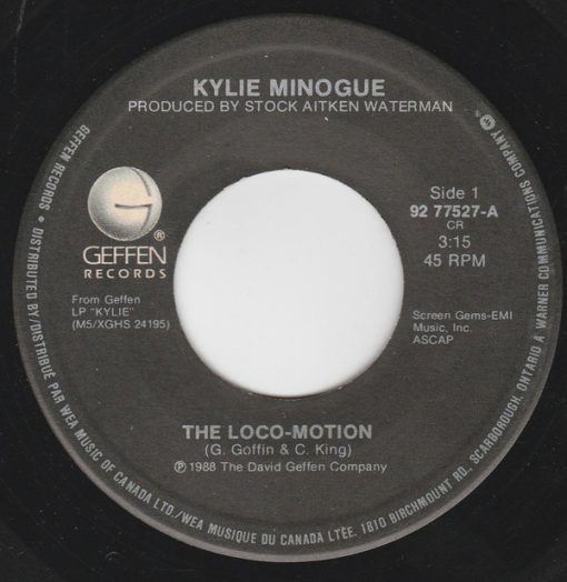 Kylie Minogue - The Loco-Motion (7", Single) (Near Mint (NM or M-))