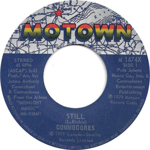 Commodores - Still (7") (Near Mint (NM or M-))