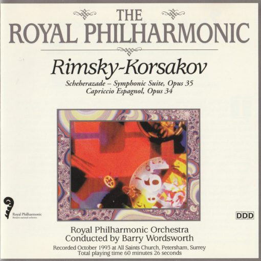 Nikolai Rimsky-Korsakov, Royal Philharmonic Orchestra Conducted By Barry Wordsworth - Scheherazade - Symphonic Suite, Opus 35 / Capriccio Espagno, Opus 34 (CD, Comp) (Near Mint (NM or M-))