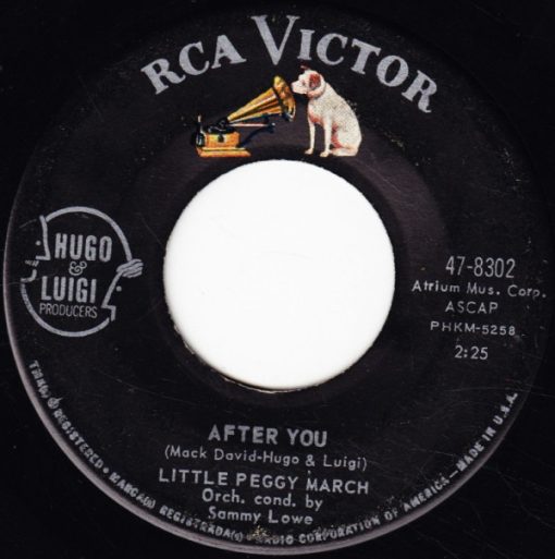 Peggy March - After You / (I'm Watching) Every Little Move You Make (7", Single) (Near Mint (NM or M-))