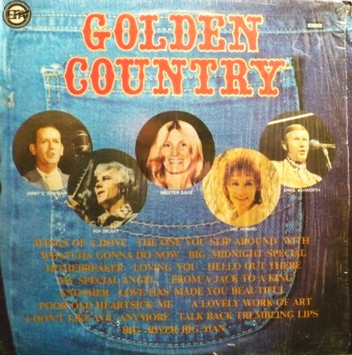 Various - Golden Country (LP, Comp) (Mint (M))