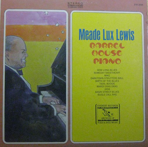 Meade "Lux" Lewis - Barrel House Piano (LP, Album, RE, Ele) (Mint (M))