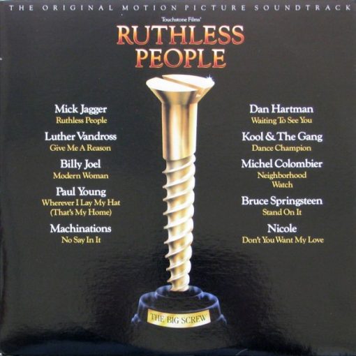 Various - Ruthless People: The Original Motion Picture Soundtrack (LP, Album, Comp) (Mint (M))