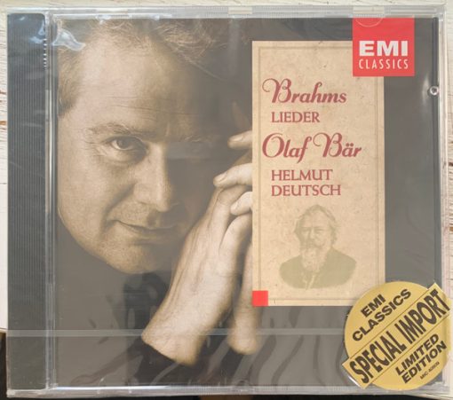 Johannes Brahms, Olaf Bär, Helmut Deutsch - Lieder (CD) (Near Mint (NM or M-))