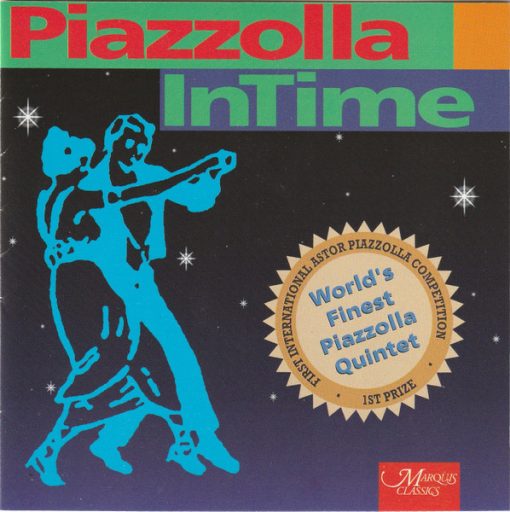 Astor Piazzolla, The InTime Quintet - Piazzolla InTime (CD, Album, RE) (Near Mint (NM or M-))