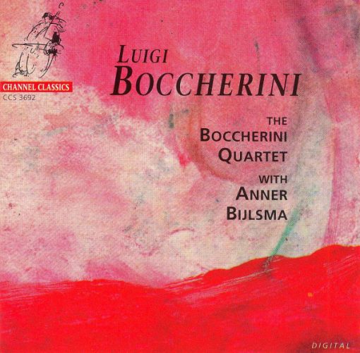 Luigi Boccherini, Boccherini Quartet With Anner Bylsma - The Boccherini Quartet With Anner Bijlsma (CD) (Near Mint (NM or M-))