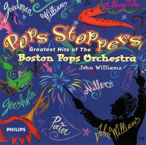 Boston Pops Orchestra, John Williams (4) - Pops Stoppers (Greatest Hits Of The Boston Pops Orchestra) (CD, Comp) (Near Mint (NM or M-))