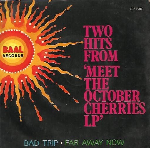 October Cherries - Two Hits From Meet The October Cherries LP (7", Single) (Very Good Plus (VG+))