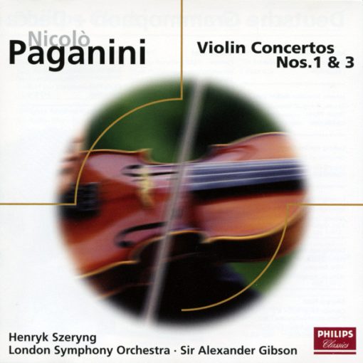 Niccolò Paganini - Henryk Szeryng, London Symphony Orchestra, Alexander Gibson - Violin Concertos Nos. 1 & 3 (CD, Comp) (Near Mint (NM or M-))