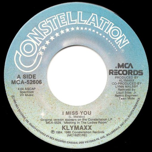 Klymaxx - I Miss You (7") (Near Mint (NM or M-))