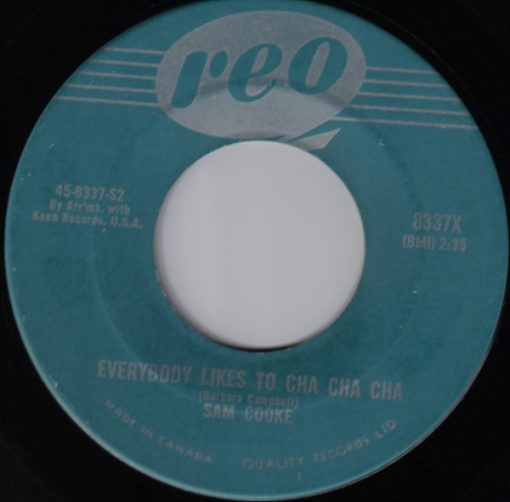 Sam Cooke - Everybody Likes To Cha Cha Cha / Little Things You Do (7", Single) (Near Mint (NM or M-))