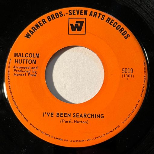 Malcolm Hutton - I've Been Searching / My Pride Kept Me Looking (7", Single) (Near Mint (NM or M-))