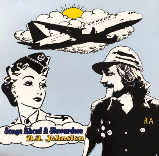 B.A. Johnston - Songs About A Stewardess (CDr, EP) (Near Mint (NM or M-))