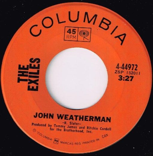 Exile (7) - Church St. Soul Revival / John Weatherman (7") (Near Mint (NM or M-))