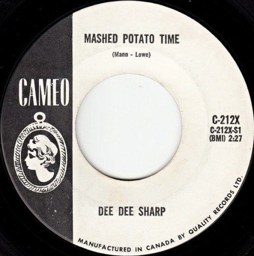 Dee Dee Sharp - Mashed Potato Time / Set My Heart At Ease (7", Single) (Near Mint (NM or M-))