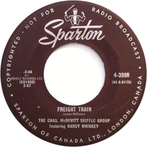 The Chas McDevitt Skiffle Group - Freight Train (7", Single) (Near Mint (NM or M-))