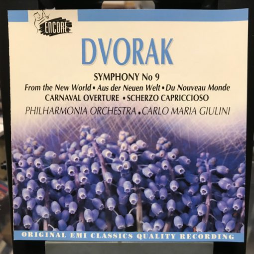 Antonín Dvořák, Philharmonia Orchestra, Carlo Maria Giulini - Symphony No 9 From The New World · Carnaval Overture · Scherzo Capriccioso (CD, Comp, RM) (Near Mint (NM or M-))