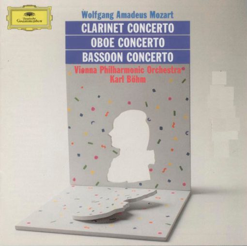 Wolfgang Amadeus Mozart, Wiener Philharmoniker, Karl Böhm - Clarinet Concerto - Oboe Concerto - Bassoon Concerto (CD, Comp, RM) (Near Mint (NM or M-))