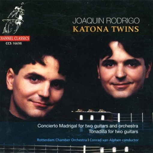 Joaquín Rodrigo, Katona Twins, Rotterdam Chamber Orchestra, Conrad van Alphen - Concierto Madrigal For Two Guitars And Orchestra , Tonadilla For Two Guitars (CD) (Near Mint (NM or M-))