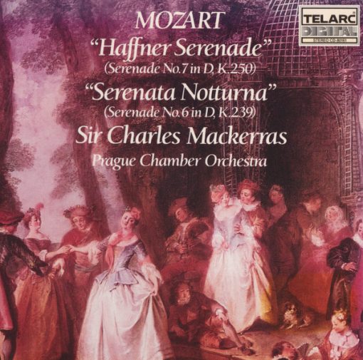 Wolfgang Amadeus Mozart - Sir Charles Mackerras, Prague Chamber Orchestra - "Haffner" Serenade • "Serenata Notturna" (CD, Album) (Near Mint (NM or M-))