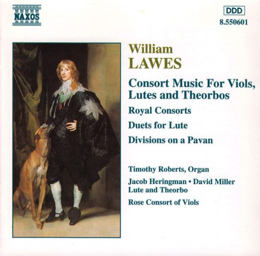 William Lawes, Timothy Roberts, Jacob Heringman, David Miller (7) - Consort Music For Viols, Lutes And Theorbos (Royal Consorts / Duets For Lute / Divisions On A Pavan) (CD, Album) (Near Mint (NM or M-))