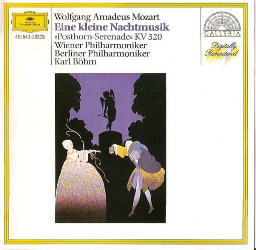 Wolfgang Amadeus Mozart - Wiener Philharmoniker, Berliner Philharmoniker, Karl Böhm - Eine Kleine Nachtmusik / »Posthorn-Serenade« KV 320 (CD, Album, RE, RM) (Near Mint (NM or M-))