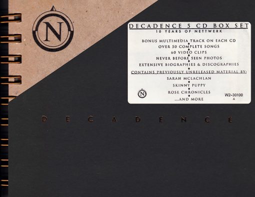 Various - Decadence (5xCD, Comp, Enh, Ltd, Num) (Mint (M))