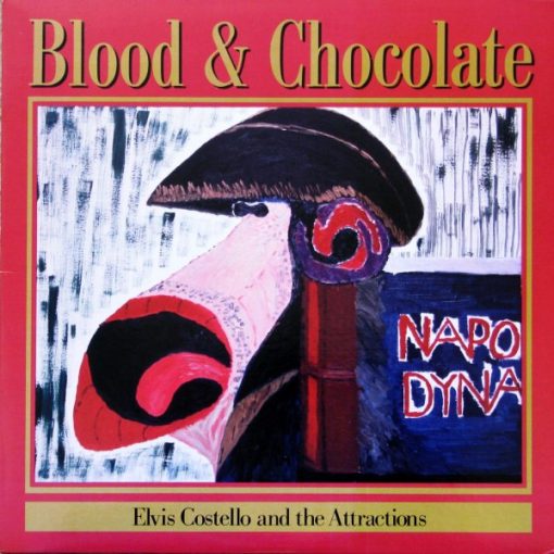 Elvis Costello & The Attractions - Blood & Chocolate (LP, Album) (Mint (M))