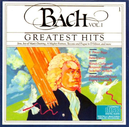 Various - Bach's Greatest Hits Vol. 1 (CD, Comp, RP) (Near Mint (NM or M-))