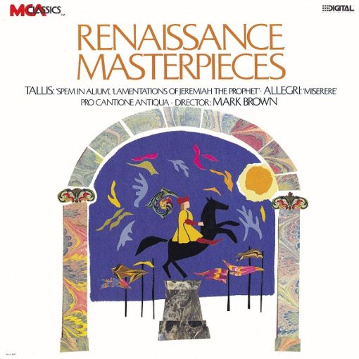 Thomas Tallis, Gregorio Allegri / Pro Cantione Antiqua, Mark Brown (4) - Renaissance Masterpieces (CD, Album) (Near Mint (NM or M-))