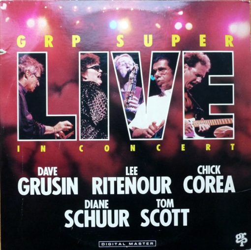 Dave Grusin / Lee Ritenour / Chick Corea / Diane Schuur / Tom Scott - GRP Super Live In Concert (2xCD, Album) (Near Mint (NM or M-))