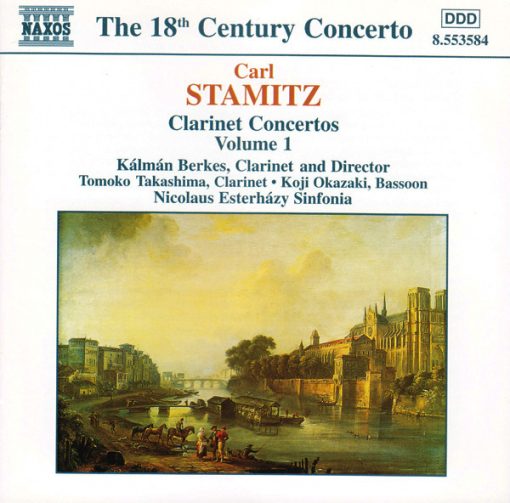 Carl Stamitz, Kálmán Berkes, Tomoko Takashima • Koji Okazaki, Nicolaus Esterházy Sinfonia - Clarinet Concertos Volume 1 (CD, Album) (Near Mint (NM or M-))