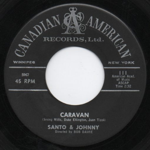 Santo & Johnny - Caravan / Summertime (7", Single) (Near Mint (NM or M-))