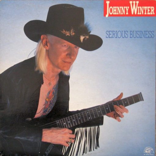 Johnny Winter - Serious Business (LP, Album) (Mint (M))