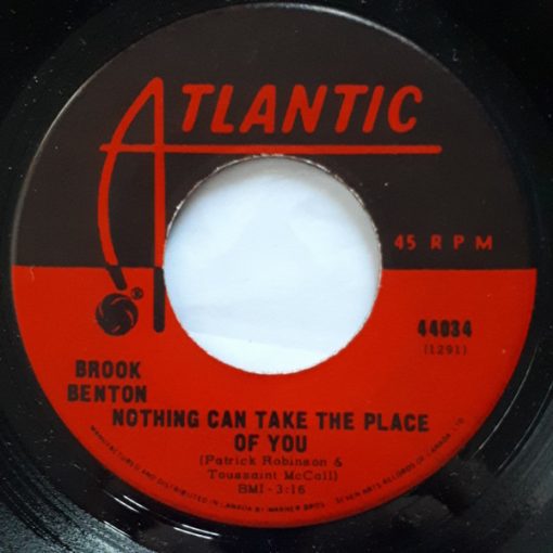 Brook Benton - Nothing Can Take The Place Of You / Woman Without Love (7", Single) (Near Mint (NM or M-))