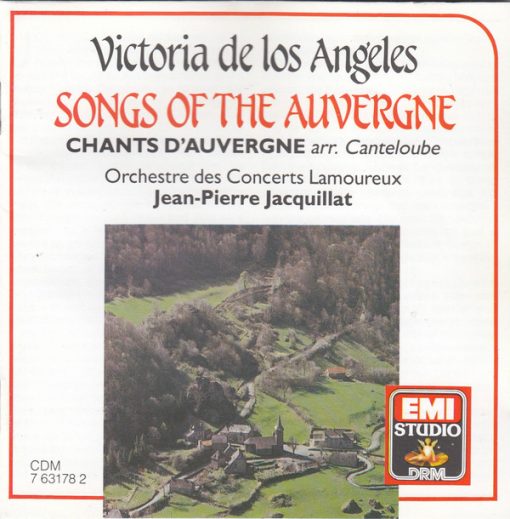 Victoria De Los Angeles - Songs Of The Auvergne - Chants d'Auvergne (CD, Comp, RE) (Near Mint (NM or M-))