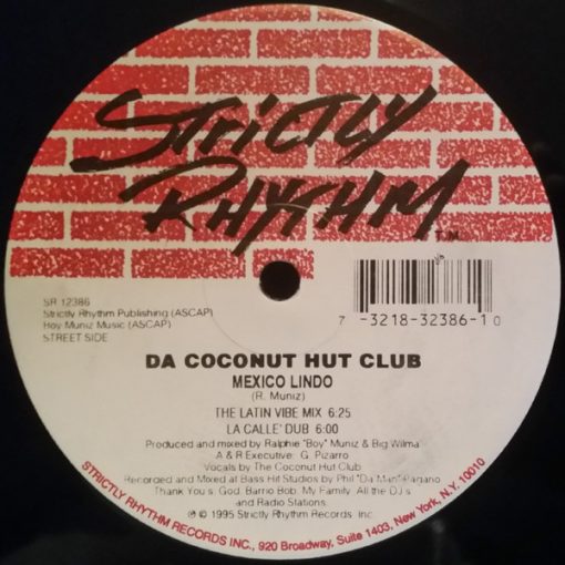 Da Coconut Hut Club - Mexico Lindo (12") (Mint (M))