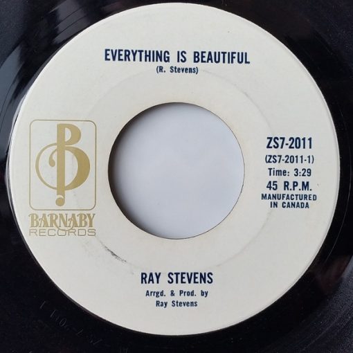 Ray Stevens - Everything Is Beautiful (7", Single) (Near Mint (NM or M-))