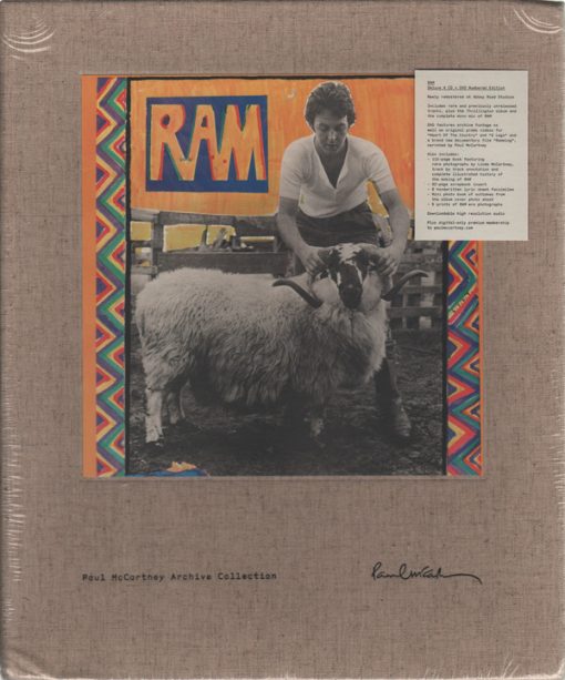 Paul & Linda McCartney - Ram (Dlx, Num + CD, Album, RE, RM + CD, RM + CD, Album,) (Mint (M))