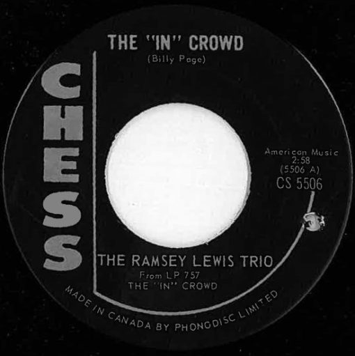 The Ramsey Lewis Trio - The "In" Crowd / Something You Got (7", Single) (Near Mint (NM or M-))