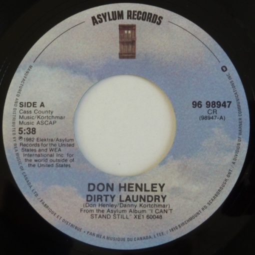 Don Henley - Dirty Laundry (7", Single, CR) (Near Mint (NM or M-))