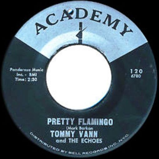 Tommy Vann And The Echoes - Pretty Flamingo (7", Single) (Very Good Plus (VG+))