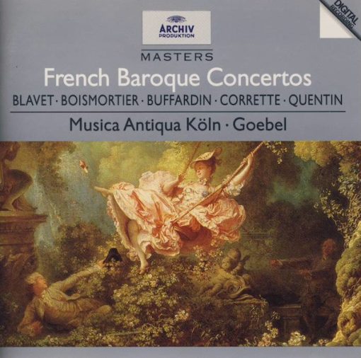 Michel Blavet, Joseph Bodin De Boismortier, Pierre-Gabriel Buffardin, Michel Corrette, Jean-Baptiste Quentin, Musica Antiqua Köln, Reinhard Goebel - French Baroque Concertos (CD, Album) (Near Mint (NM or M-))