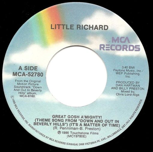 Little Richard / Charlie Midnight - Great Gosh A'Mighty! / The Ride (7") (Near Mint (NM or M-))