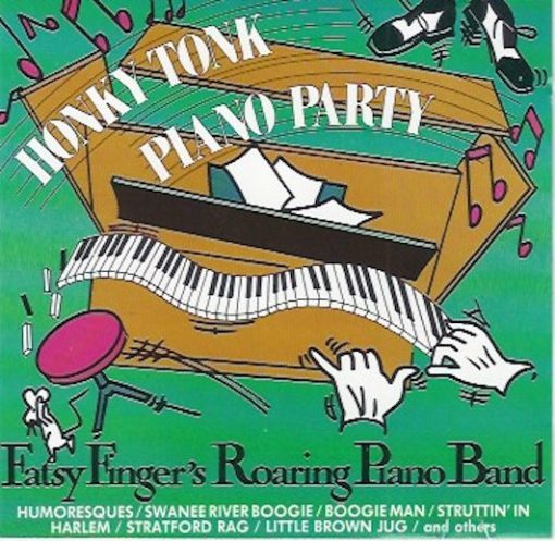 Fatsy Finger's Roaring Piano Band - Honky Tonk Piano Party (CD, Album) (Near Mint (NM or M-))