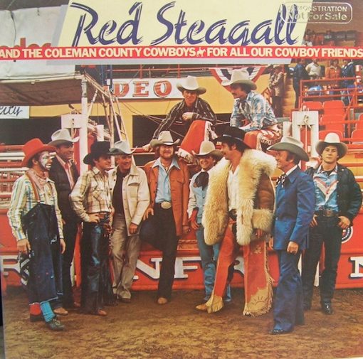 Red Steagall - For All Our Cowboy Friends (LP, Album) (Mint (M))