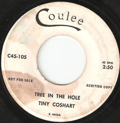 Tiny Coshart - Tree In The Hole / Why I'm Walkin' (7", Single, Promo) (Very Good Plus (VG+))