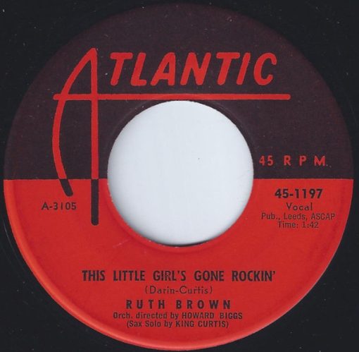 Ruth Brown - This Little Girl's Gone Rockin' (7", Single) (Near Mint (NM or M-))