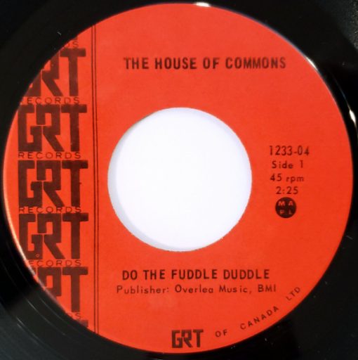 The House Of Commons (2) - Do The Fuddle Duddle (7", Single) (Very Good Plus (VG+))